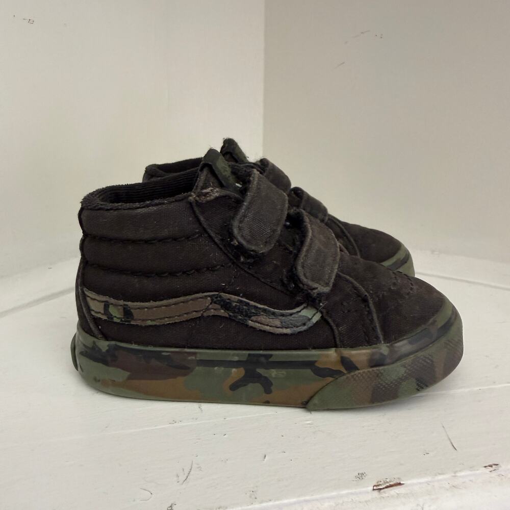 Baby Camo Vans